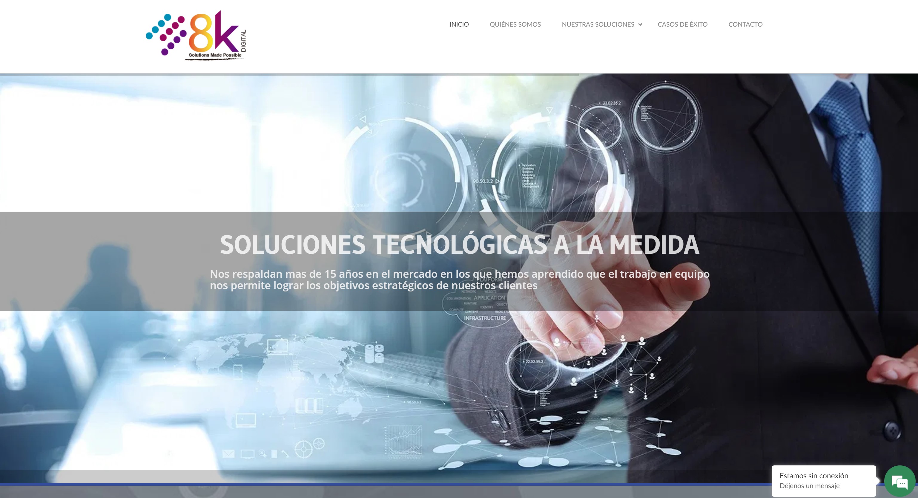 Sitio web 8K Digital