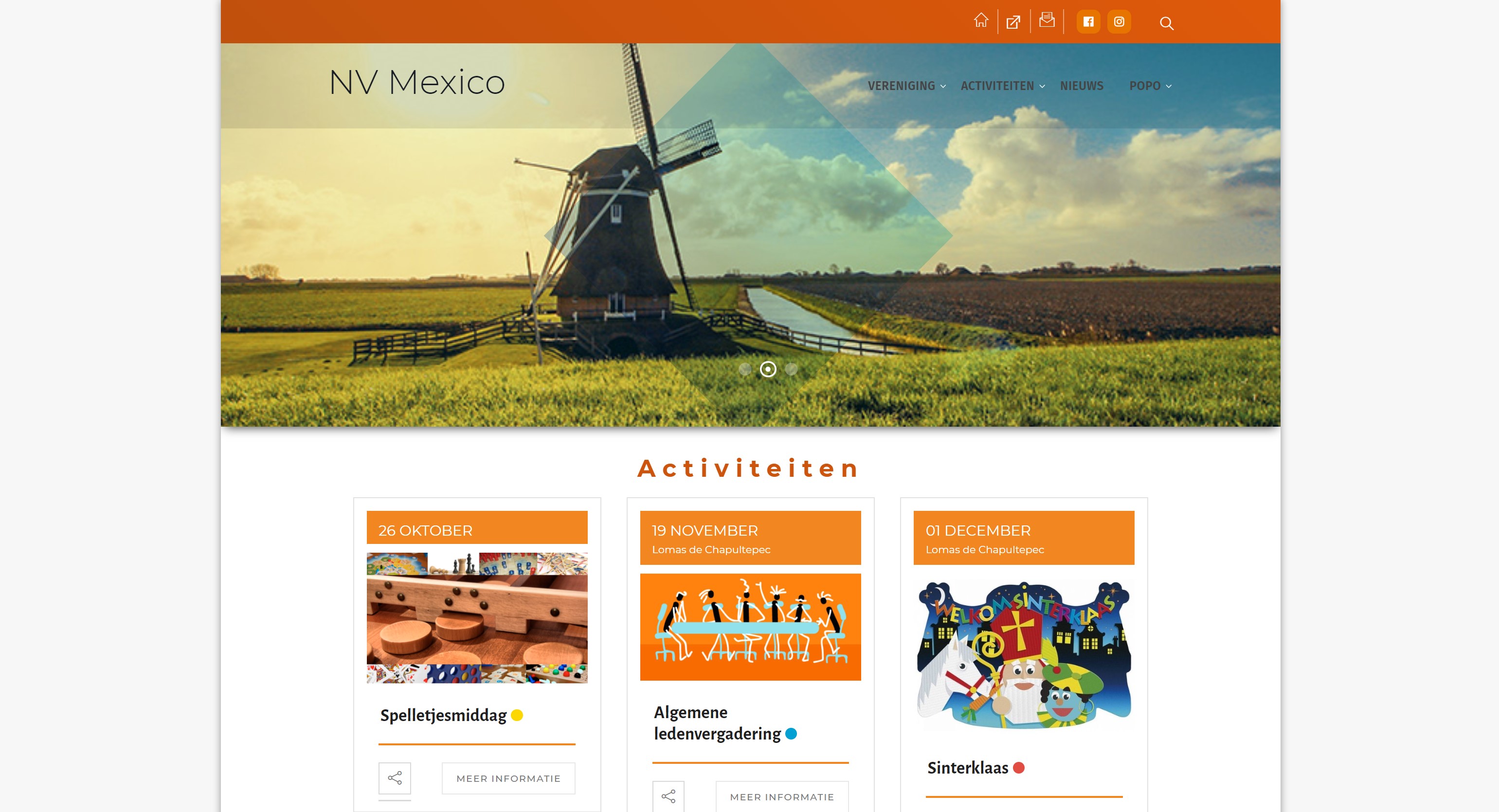 Sitio web NV México